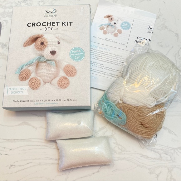 NIB Cute Puppy Crochet kit - Picture 1 of 4